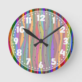 Relógio Redondo A obscuridade acena o pulso de disparo