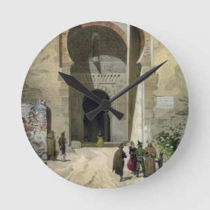 Relógio Redondo A porta de justiça, entrada ao Alhambra, Gra