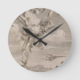 Relógio Redondo A queda de Ícaro, 1731 (gravura)