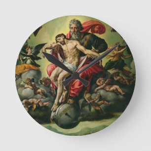 Relógio Redondo A trindade santamente