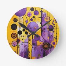 Abstrato Wall Clock