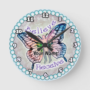 Relógio Redondo Acreditem no recebimento