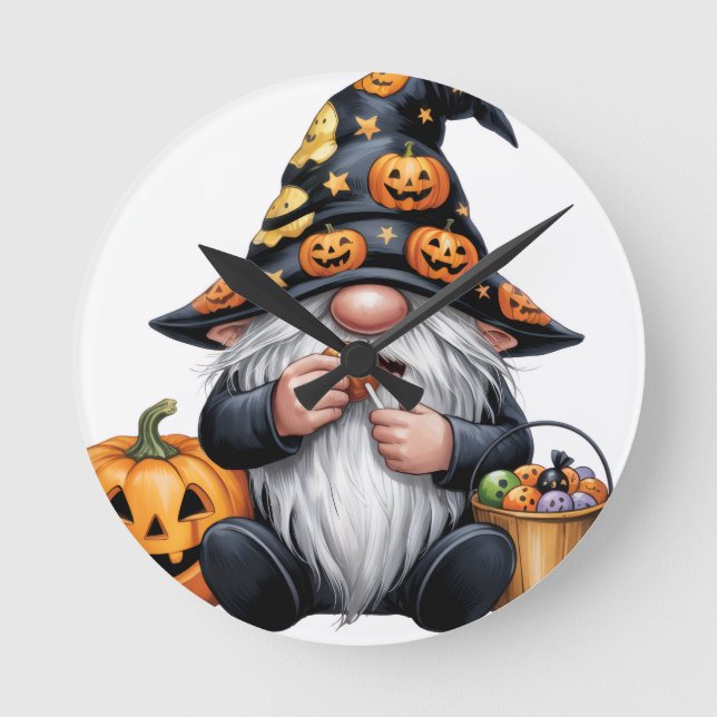 Relógio Redondo Acryl Wanduhr – modern & stilvoll👌 (Frente)