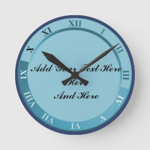 RELÓGIO REDONDO ADICIONE O TEXTO AQUI