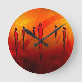 Relógio Redondo África retrô vintage style gifts 22