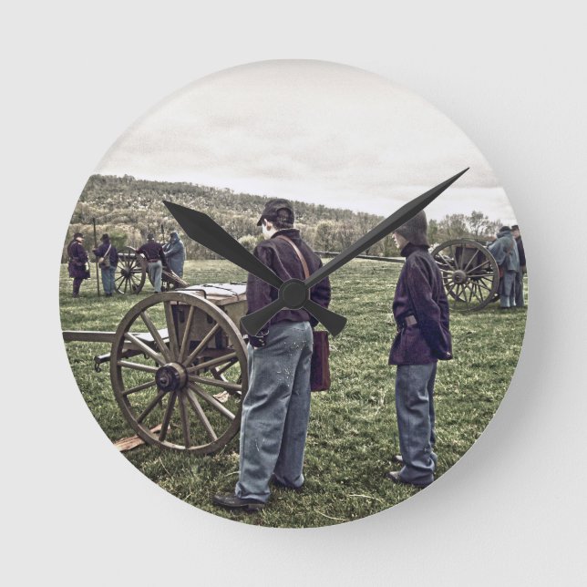 Relógio Redondo Aguardando (Frente)