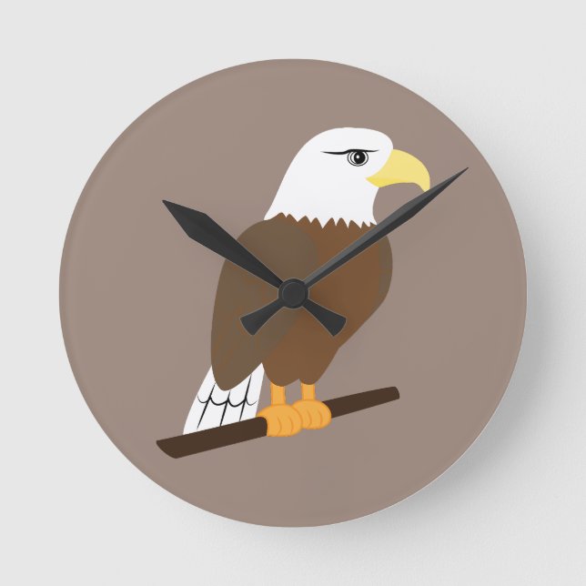 Relógio Redondo Águia (Frente)