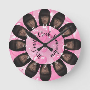 Relógio Redondo Ahmet Hands É Crust O Clock Em Algum Lugar LOL Clo