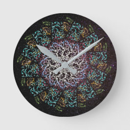 Relógio Redondo Alá nos ajudará