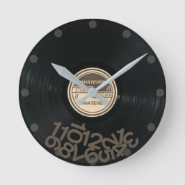 Relógio Redondo Álbum da Gravadora WHATEVER