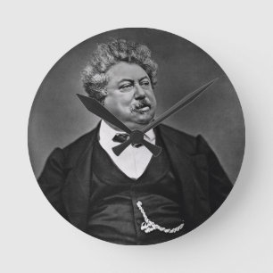 Relógio Redondo Alexandre Dumas pere (1802-70), from 'Galerie Cont