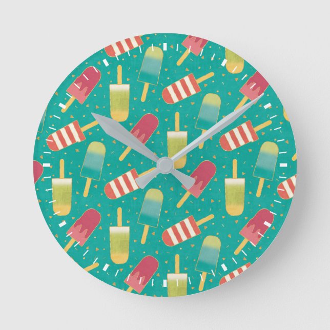 Relógio Redondo Algum divertimento na etapa de Sun (Frente)