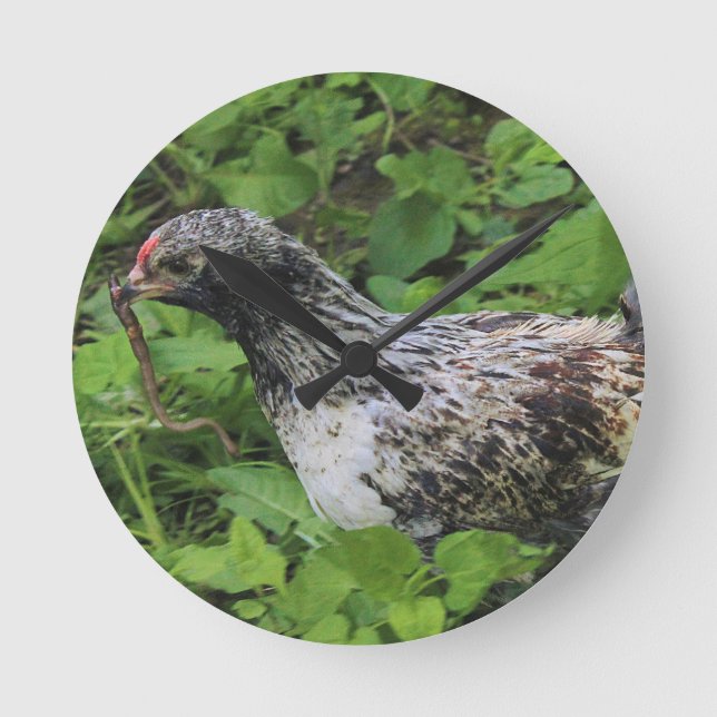 Relógio Redondo Almoço (Frente)