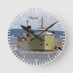 Relógio Redondo Alpena Soo clock