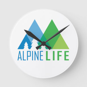 Relógio Redondo Alpine Life