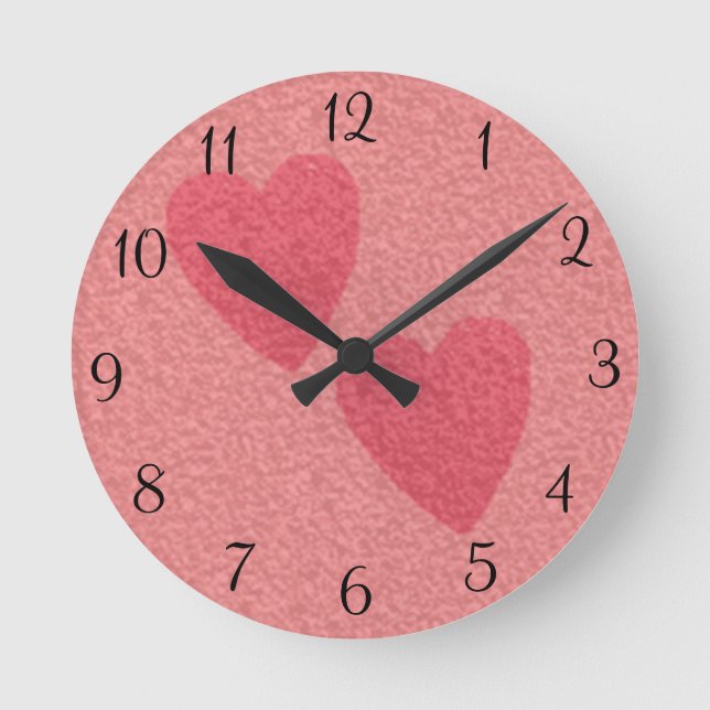 Relógio Redondo Amar Coleção de Presentes (Frente)