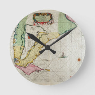 Relógio Redondo América, placa 17 de "Le Nouveau et Grand Illumi"