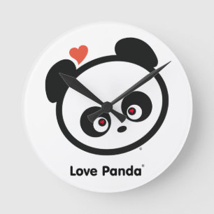 Relógio Redondo Amor Panda®