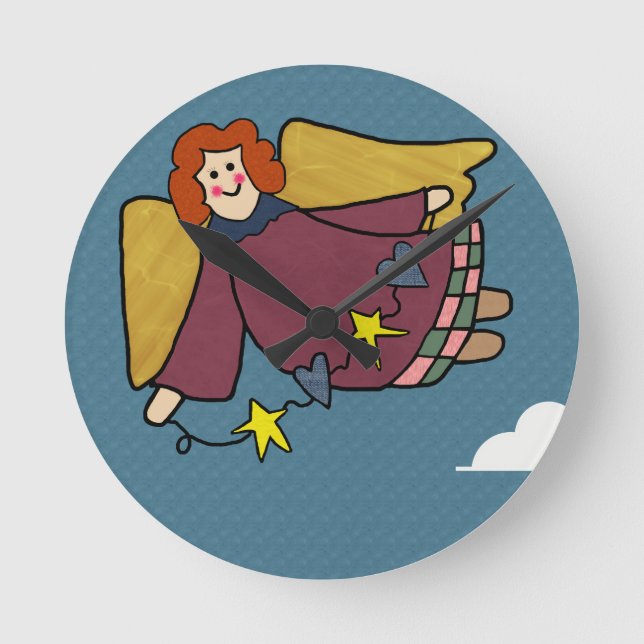 Relógio Redondo Angel (Frente)