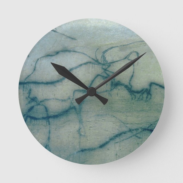 Relógio Redondo Antílope e bisonte, Perigordian (pintura de (Frente)