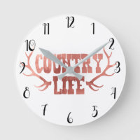 Antlers Peach Rose Gold Glam Vida Country