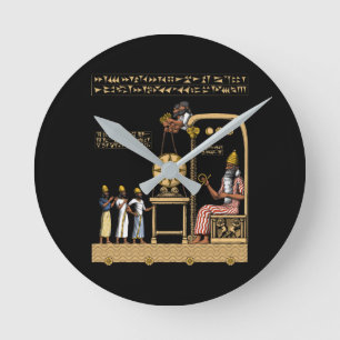 Relógio Redondo Anunnaki Gods