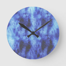 Relógio Redondo área azul