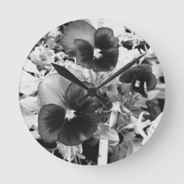 Relógio Redondo Arte fotográfico da natureza da Flórida em monocro
