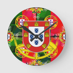 Relógio Redondo Arte popular portuguesa