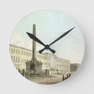 Relógio Redondo As construções dos escritores, Calcutá, chapeia