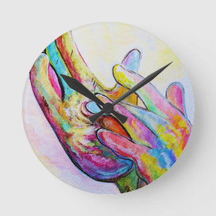 Relógio Redondo ASL Jesus