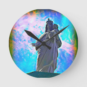 Relógio Redondo Astoria Graveyard