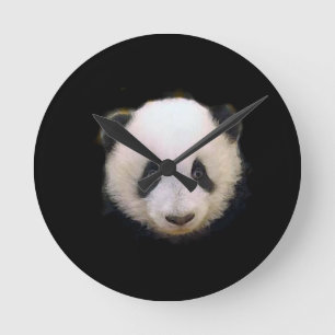 Relógio Redondo Baby Panda