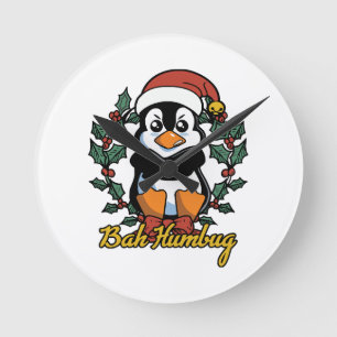 Relógio Redondo Bah Humbug