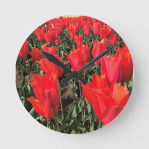 Relógio Redondo Ballerina Tulips, Oregon