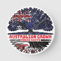 Bandeira das Raízes da Árvore Australiana Maori