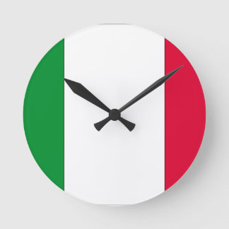 Relógio Redondo Bandeira Italiana