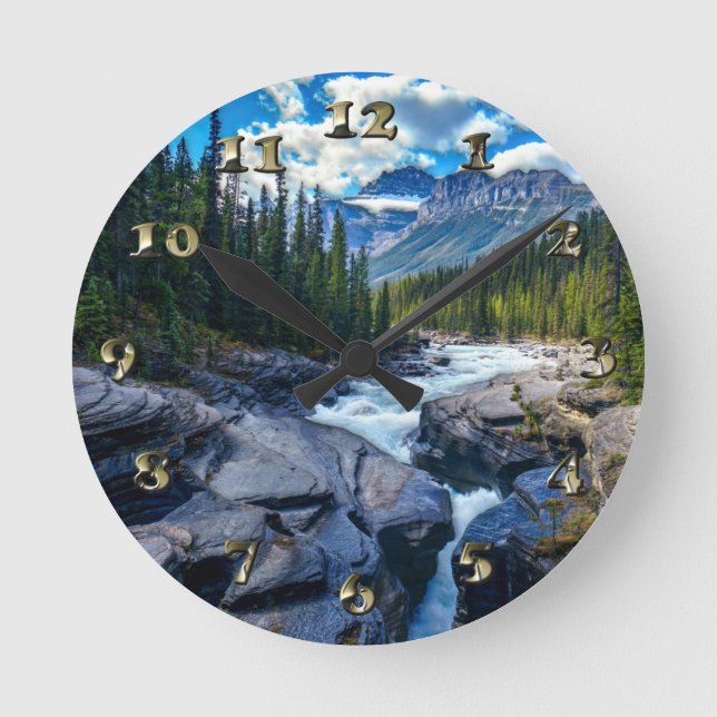Relógio Redondo Banff National Park Alberta Canadá (Frente)