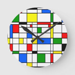 Relógio Redondo Bauhaus