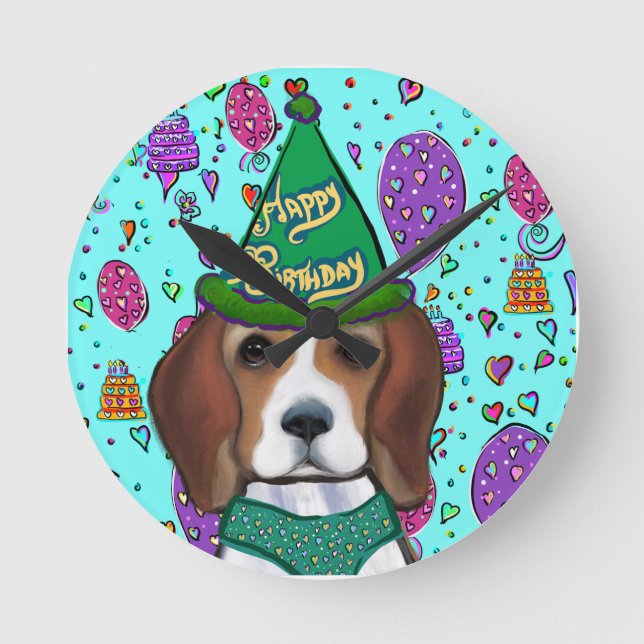 RELÓGIO REDONDO BEAGLE (Frente)