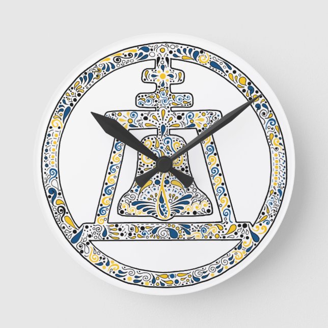 Relógio Redondo Beira-rio, Califórnia - um tributo (Frente)