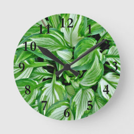 Relógio Redondo Belo Decor de Casa Verde
