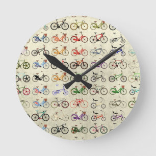 Relógio Redondo Bicicletas