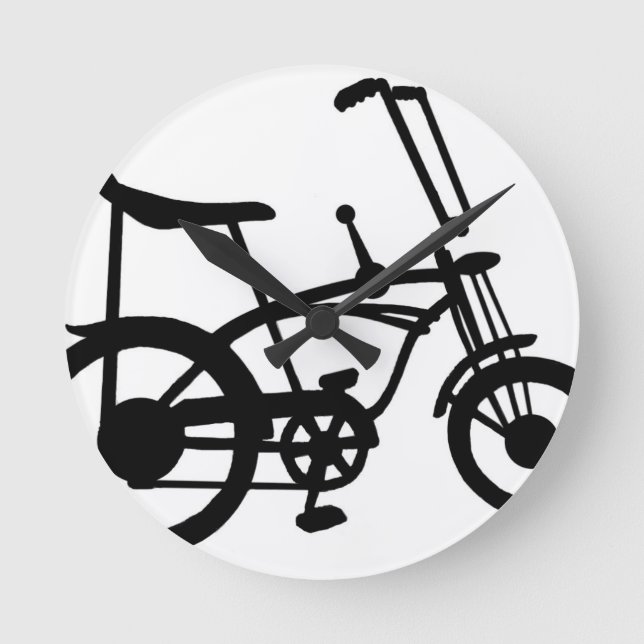 RELÓGIO REDONDO BICYLE SCHWINN STINGRAY BIKE BIKE BIKE BIKE BICYLE (Frente)