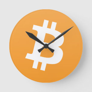 Relógio Redondo Bitcoin