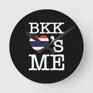 RELÓGIO REDONDO BKK LOVE SOU EU