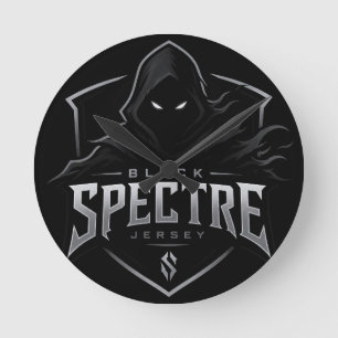 Relógio redondo Black Spectre Gaming espo