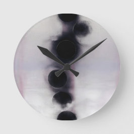 Relógio Redondo Blush Orbit Abstract
