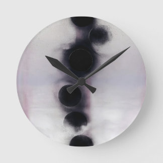 Relógio Redondo Blush Orbit Abstract