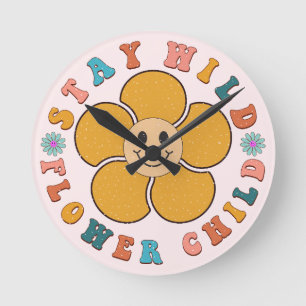 Relógio Redondo Boho